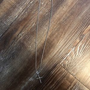 David Yurman Petite X Cross Necklace